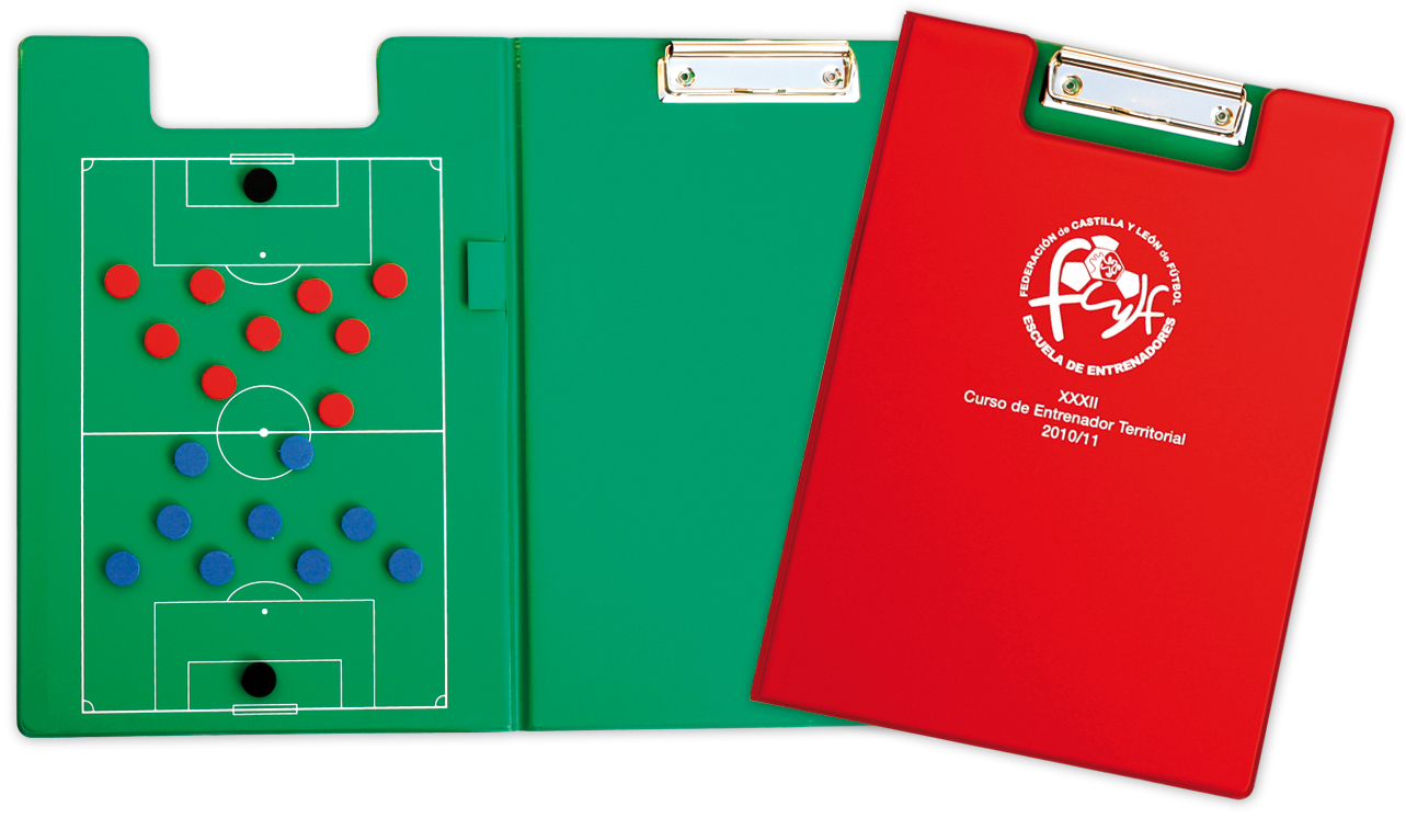 Carpeta con pinza de alambre personalizada